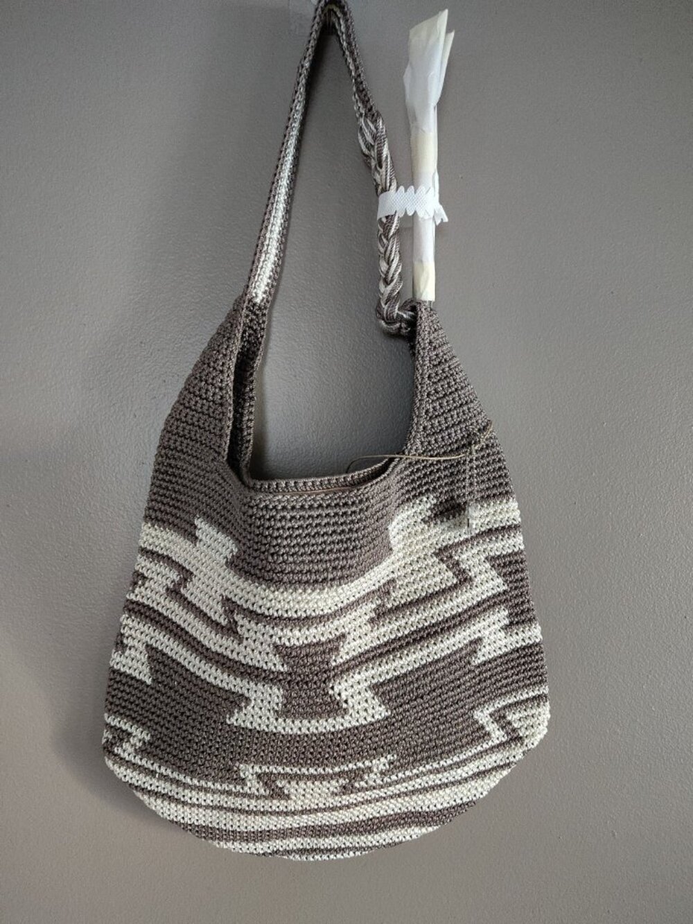 The Sak Back to Bali Hobo Bag in Earth Ragam New